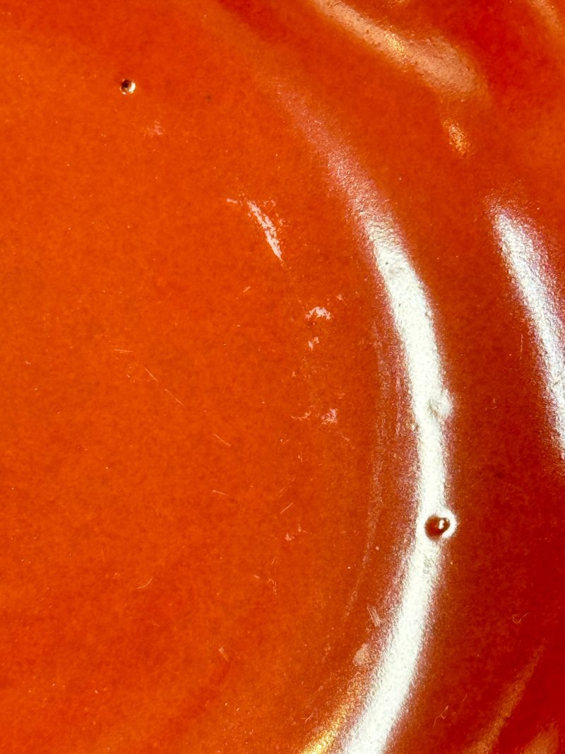 A pair of Chinese coral-red-glazed plates - 图13