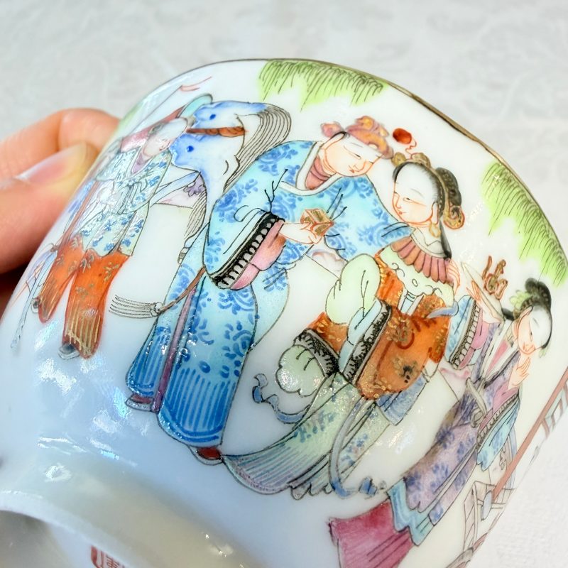 A pair of Chinese doucai bowls with floral design - 图42