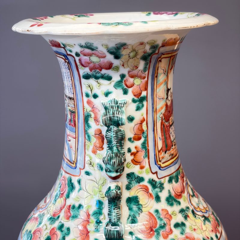 A Chinese famille rose vase with narrative design - 图25