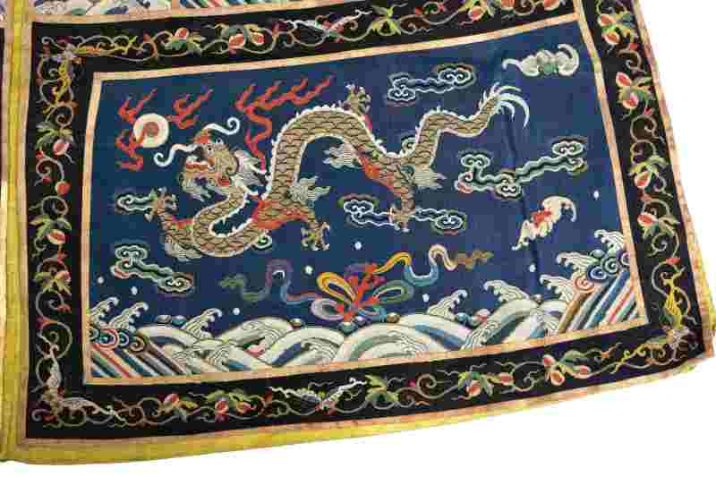 A Chinese silk kesi Taoist priest’s robe, Daopao - 图21