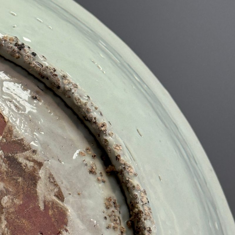 A Chinese Swatow turquoise-enamelled iron-red-decorated 'Split Pagoda' dish - 图14