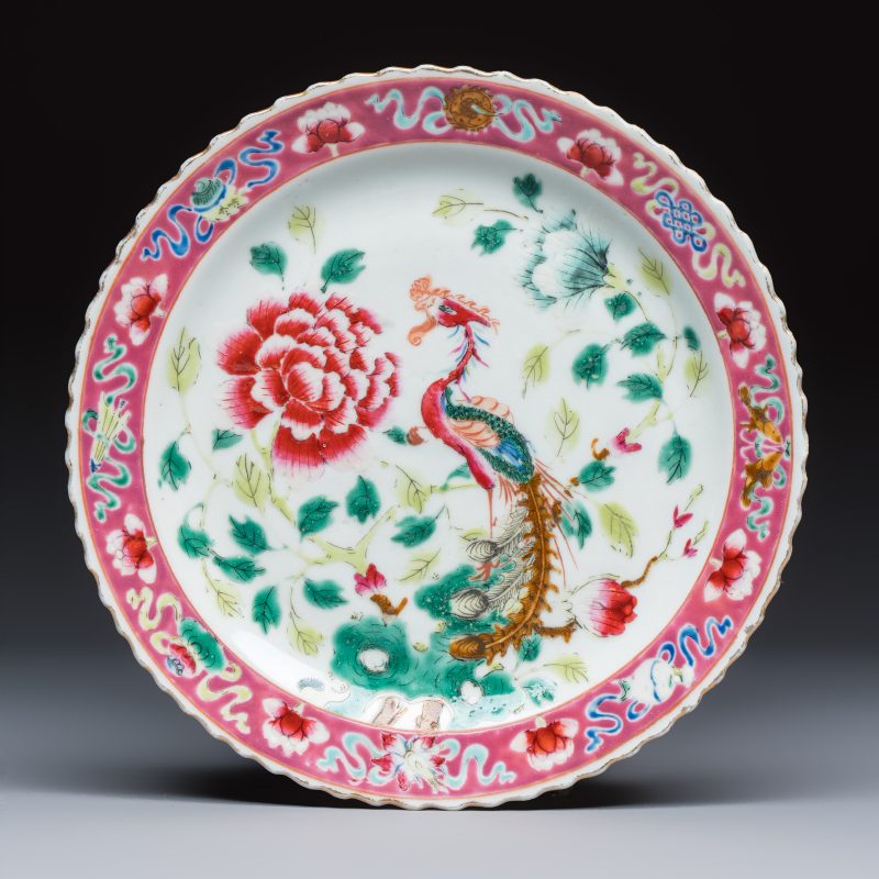 16 Chinese famille rose wares for the Straits or Peranakan market - 图6