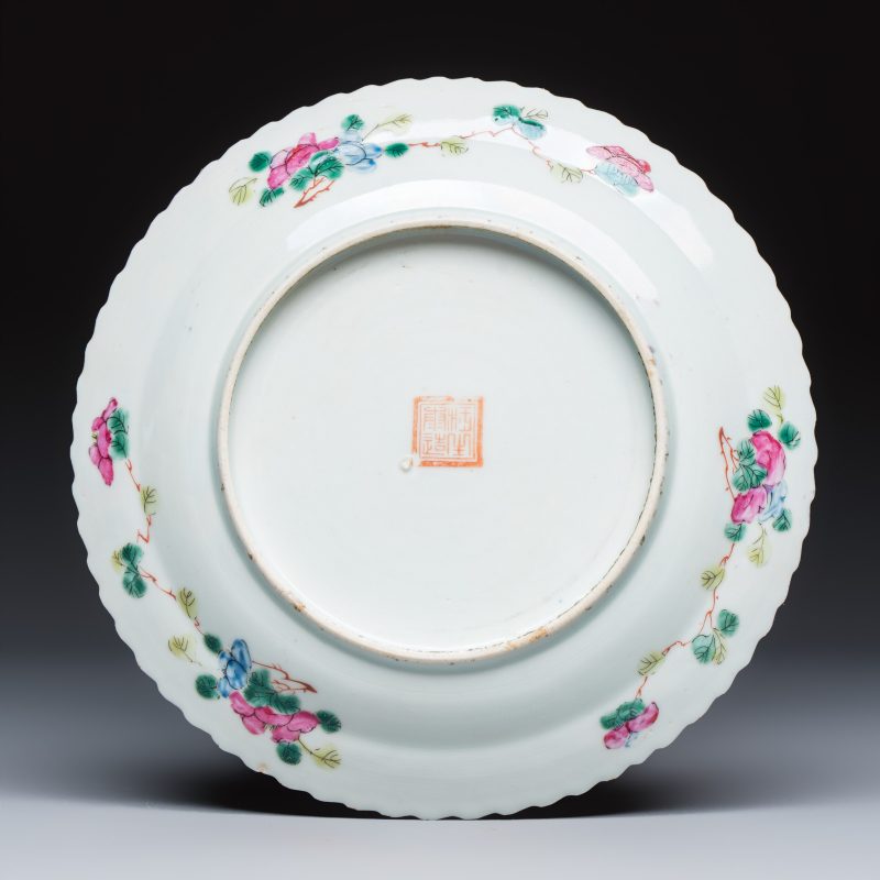 16 Chinese famille rose wares for the Straits or Peranakan market - 图7