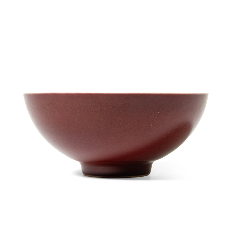A copper-red-glazed bowl, Yongzheng mark and of the period (1723-1735) - 图1