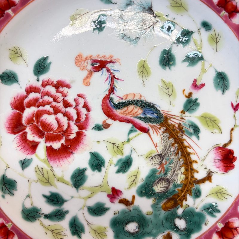 16 Chinese famille rose wares for the Straits or Peranakan market - 图43