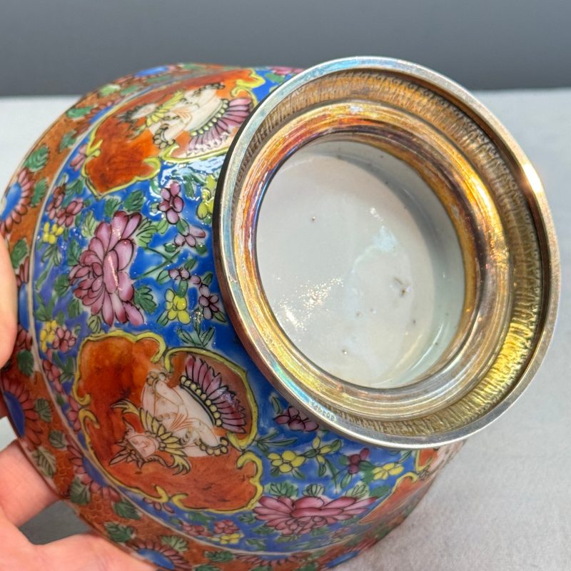 A group of nine Chinese Bencharong wares for the Thai market - 图42