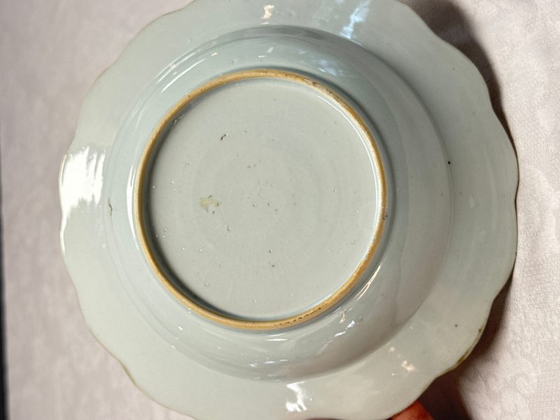 Four Chinese famille rose 'Riverscape' plates - 图29