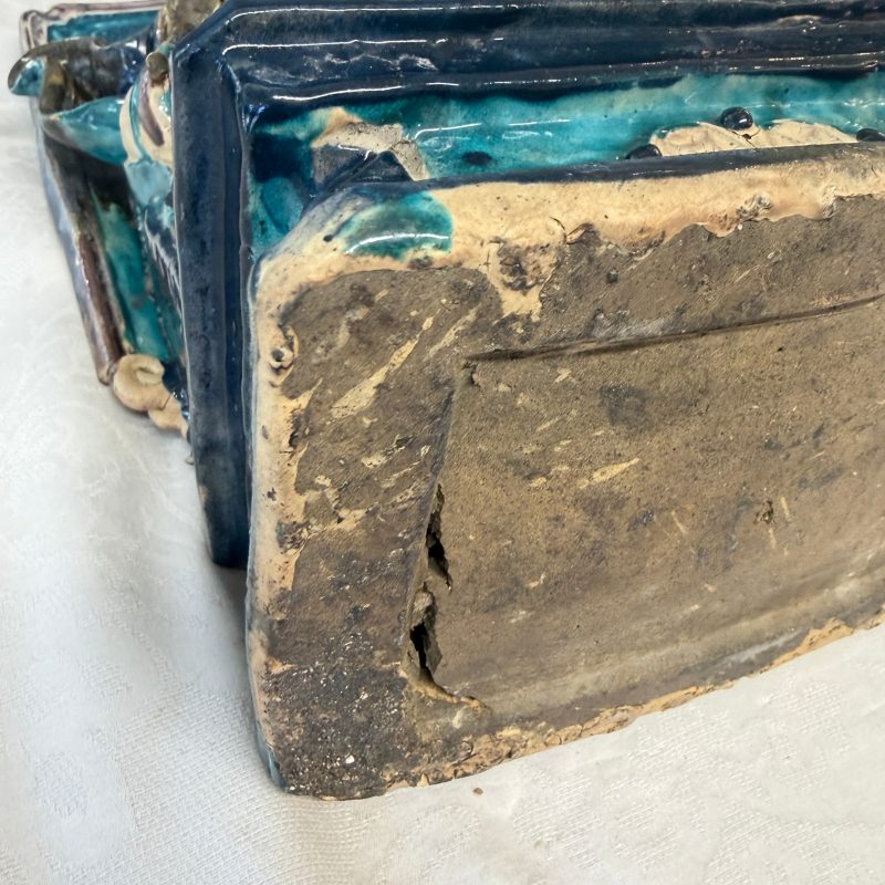 A Chinese Fahua-glazed stoneware model of Zhenwu - 图34