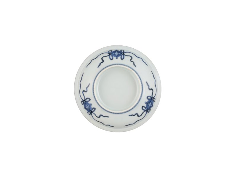 A porcelain dish, Nabeshima ware, Hizen, Edo period, late 17th – early 18th century |  色絵流水草花文皿　肥前　鍋島藩窯　江戸時代中期　17世紀後半～18世紀前半 - 图3