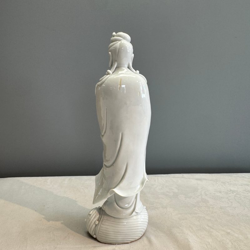 A Chinese Dehua blanc de Chine figure of Guanyin - 图18