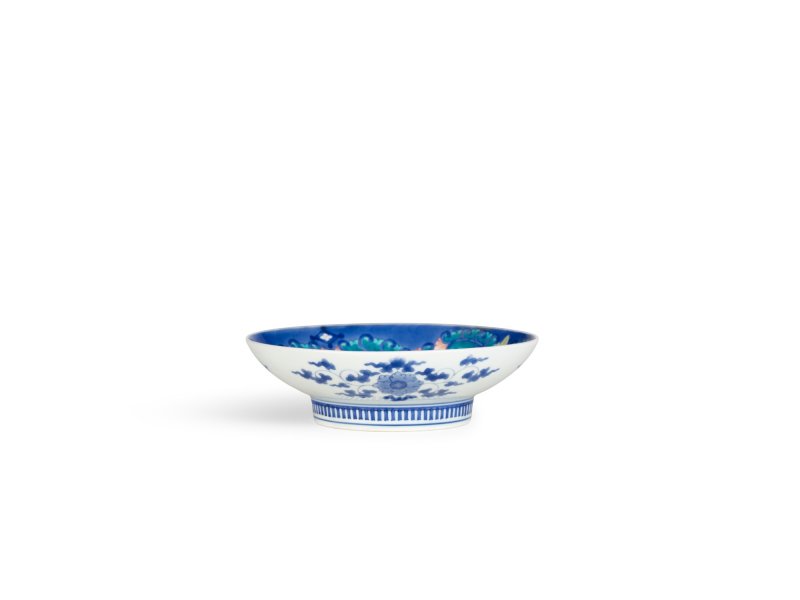 A porcelain dish, Nabeshima ware, Hizen, Edo period, late 17th – early 18th century | 色絵唐花文皿　肥前　鍋島藩窯　江戸時代中期　17世紀後半～18世紀前半 - 图2