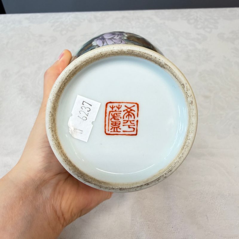 漁樵耕讀 | A set of four Chinese famille rose 'Yu Qiao Geng Du 漁樵耕讀' vases - 图49