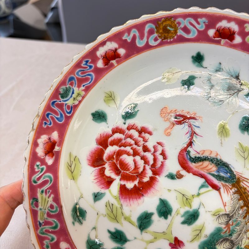 16 Chinese famille rose wares for the Straits or Peranakan market - 图46