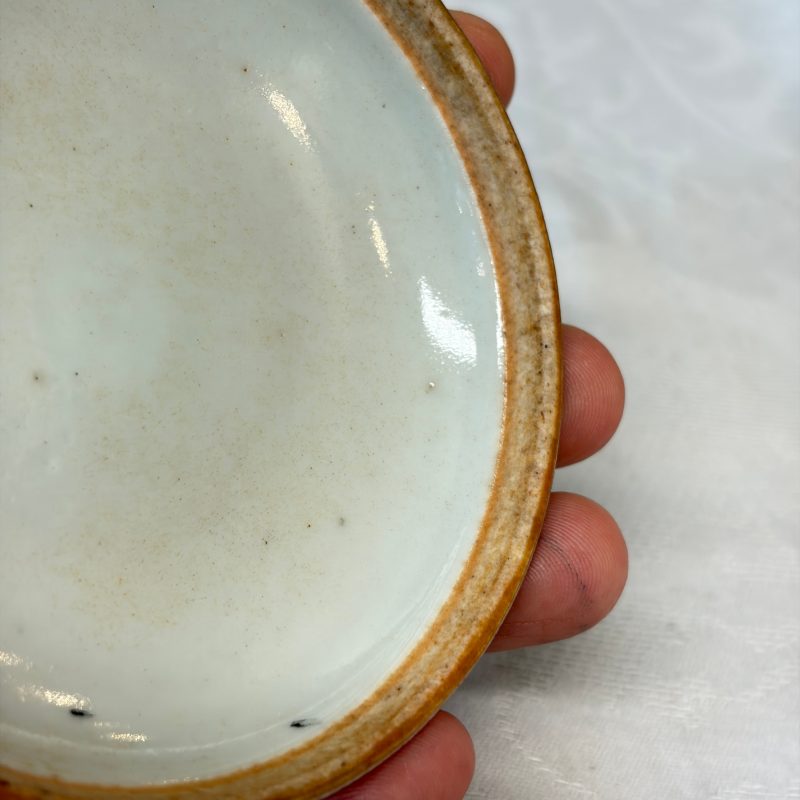 A Chinese peachbloom-glazed seal paste box - 图10