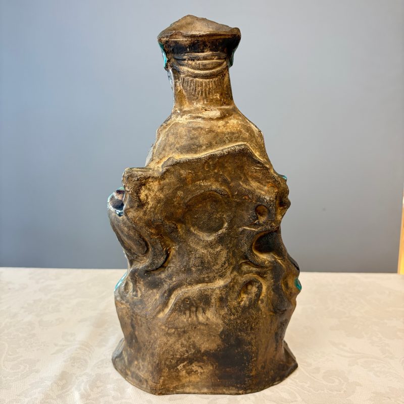 A Chinese Fahua-glazed stoneware model of Guanyin - 图11