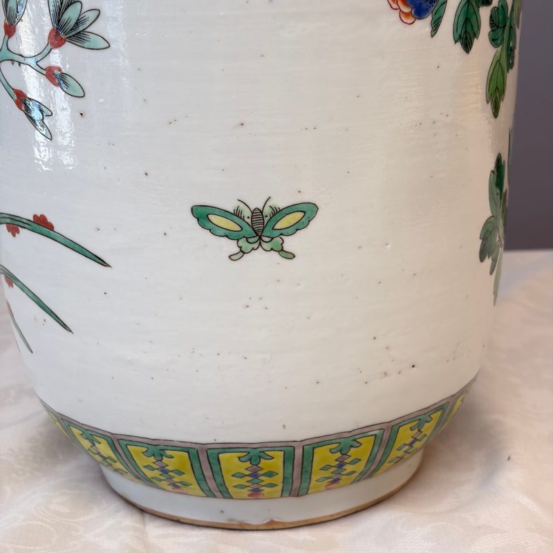 A Chinese famille verte 'Pheasants among Flowering branches' vase - 图22