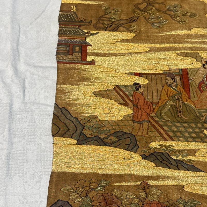 楊貴妃 | A Chinese kesi 'Yang Guifei 楊貴妃' panel - 图6