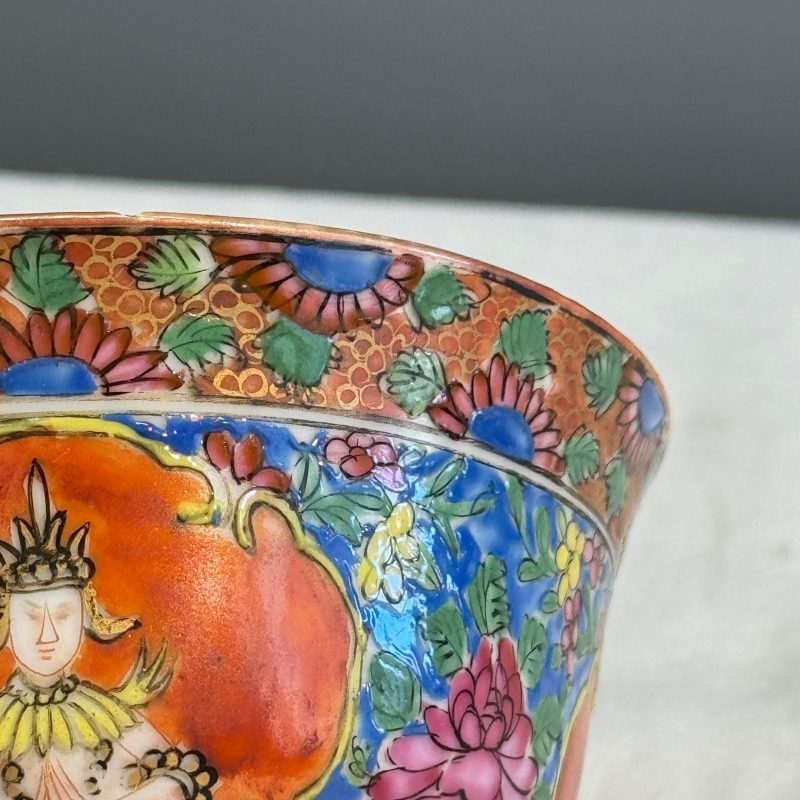 A group of nine Chinese Bencharong wares for the Thai market - 图50