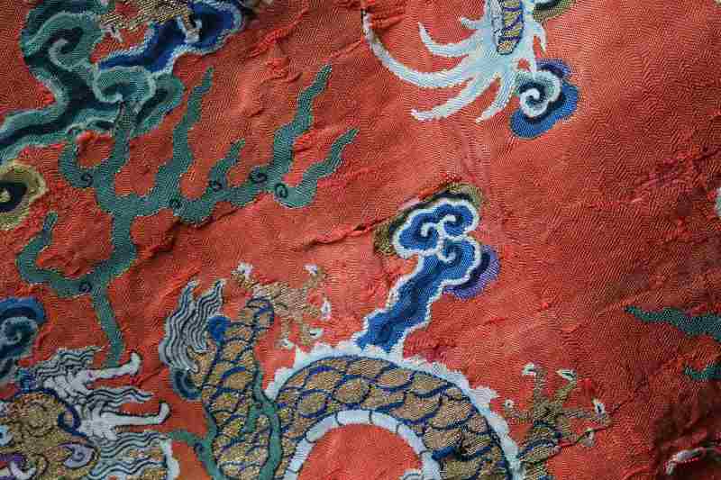 A Chinese silk kesi Taoist priest’s robe, Daopao - 图12