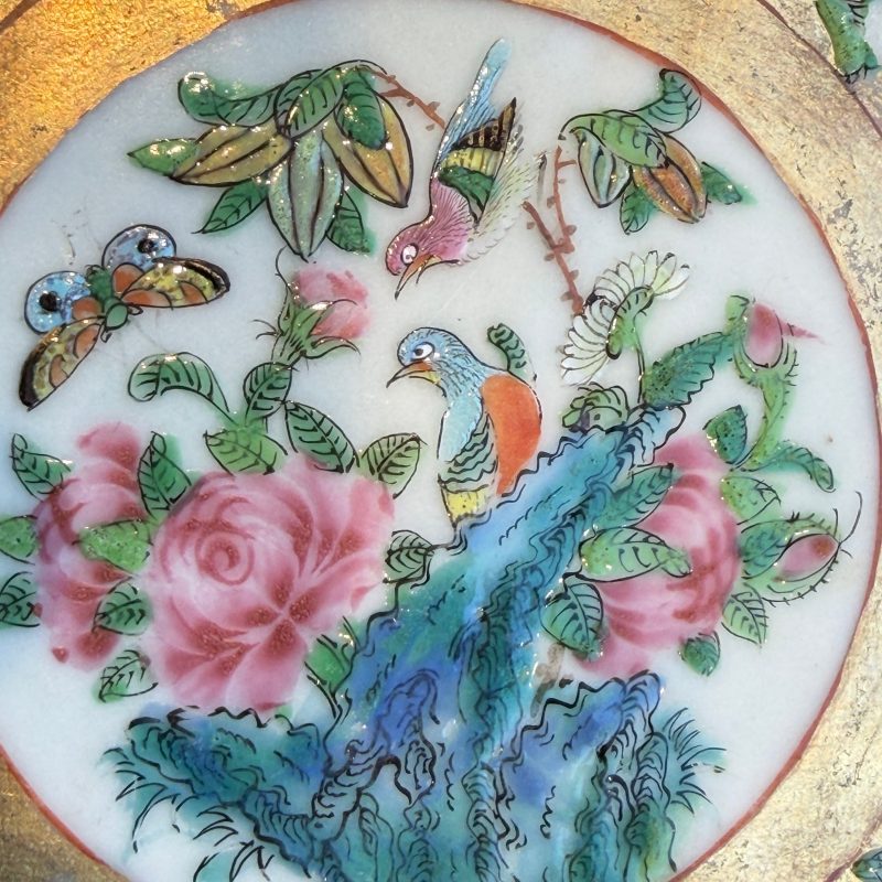 A massive Chinese Canton export famille rose punch bowl with narrative design - 图27