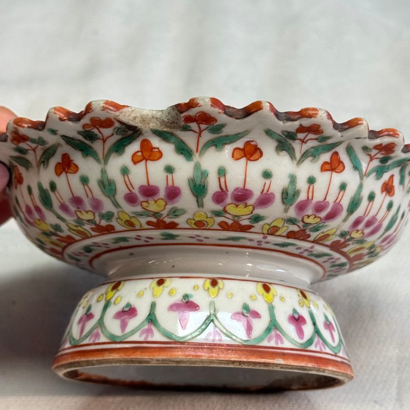 A group of nine Chinese Bencharong wares for the Thai market - 图52