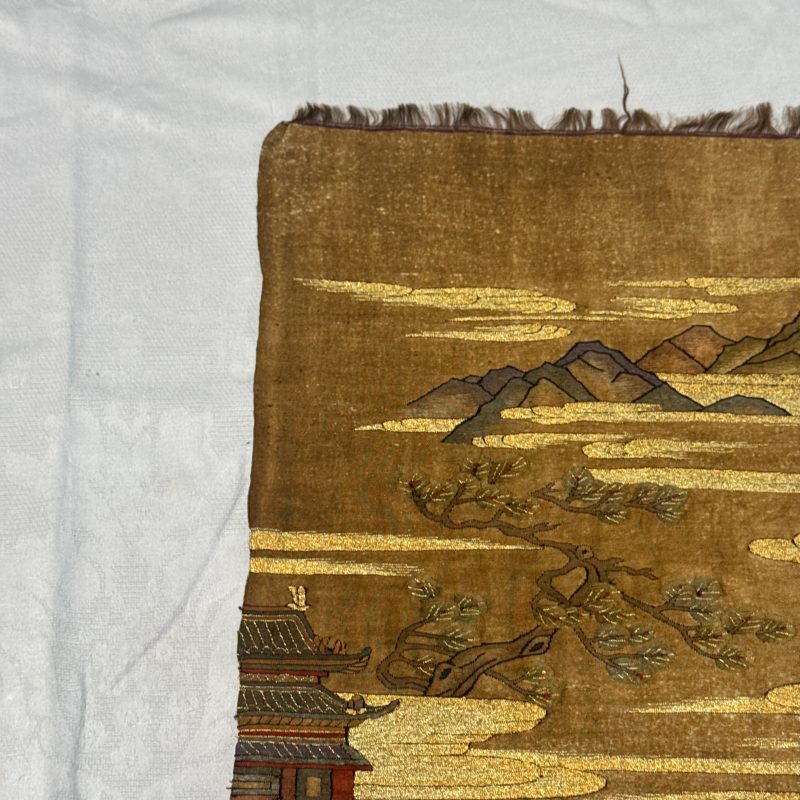 楊貴妃 | A Chinese kesi 'Yang Guifei 楊貴妃' panel - 图7