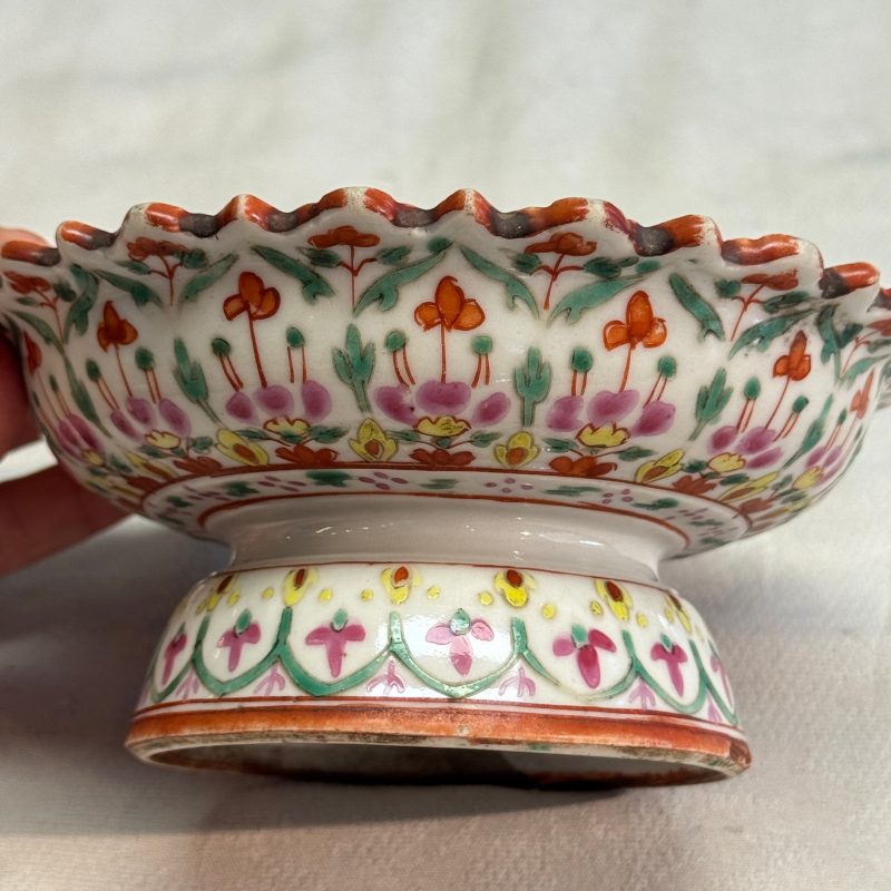 A group of nine Chinese Bencharong wares for the Thai market - 图53