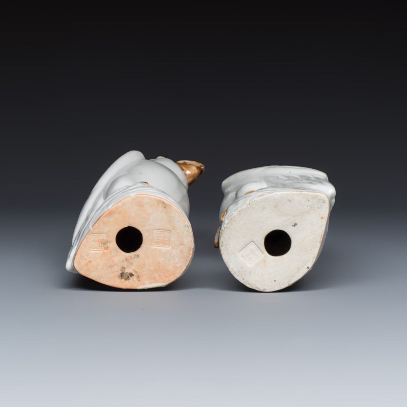 Three pairs of Chinese white-glazed birds - 图13