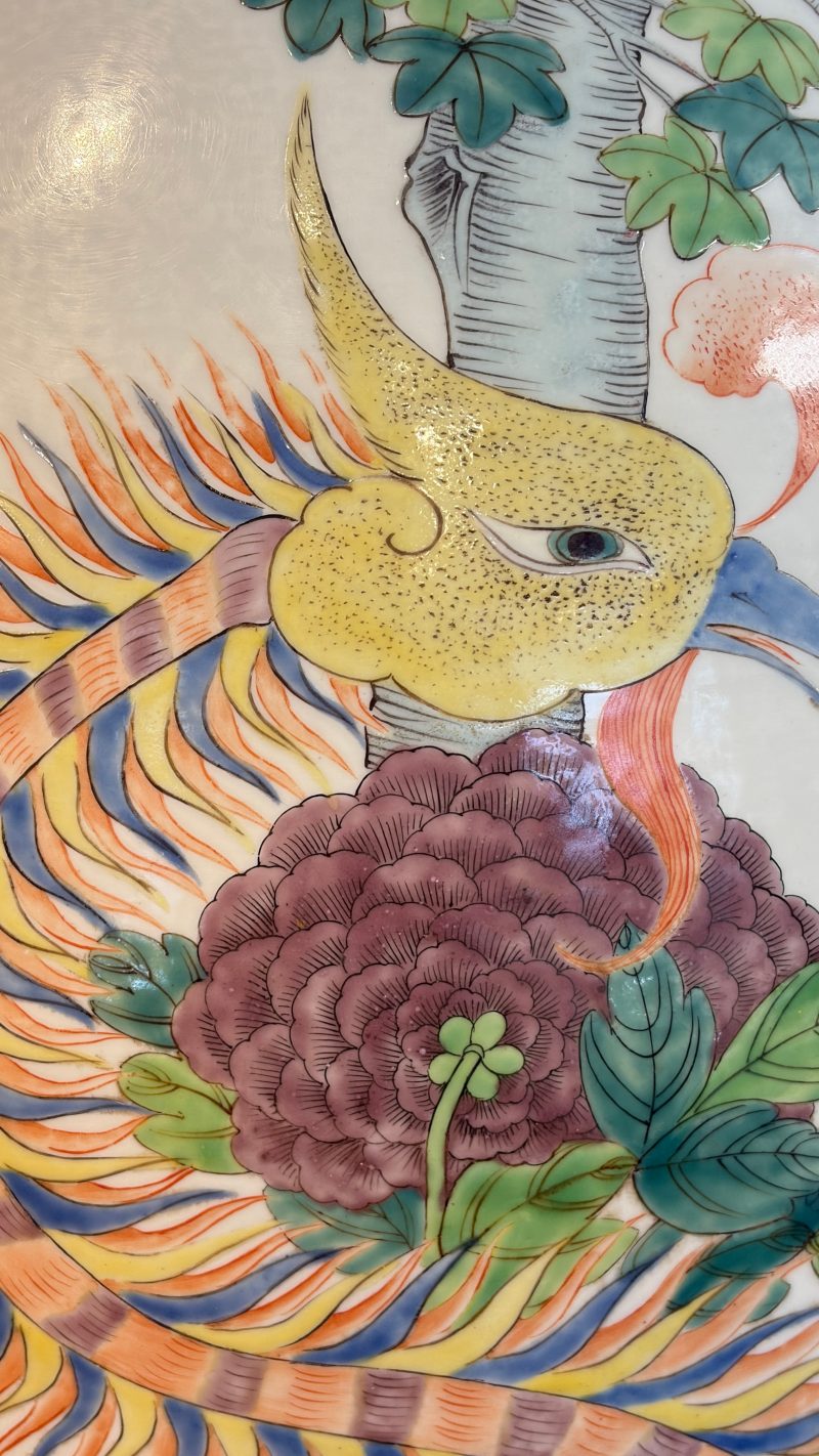 A massive pair of Chinese famille verte 'Phoenixes and Birds' vases - 图38