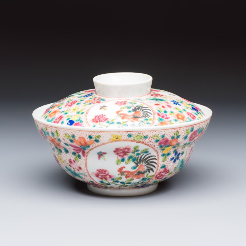 Four Chinese famille rose and polychrome-decorated wares - 图18