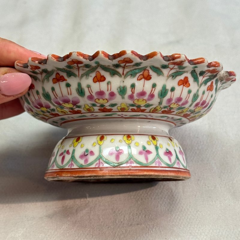 A group of nine Chinese Bencharong wares for the Thai market - 图55