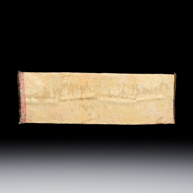 清明上河圖 | A Chinese brocade 'Qing Ming Shang He Tu 清明上河圖' panel - 图2