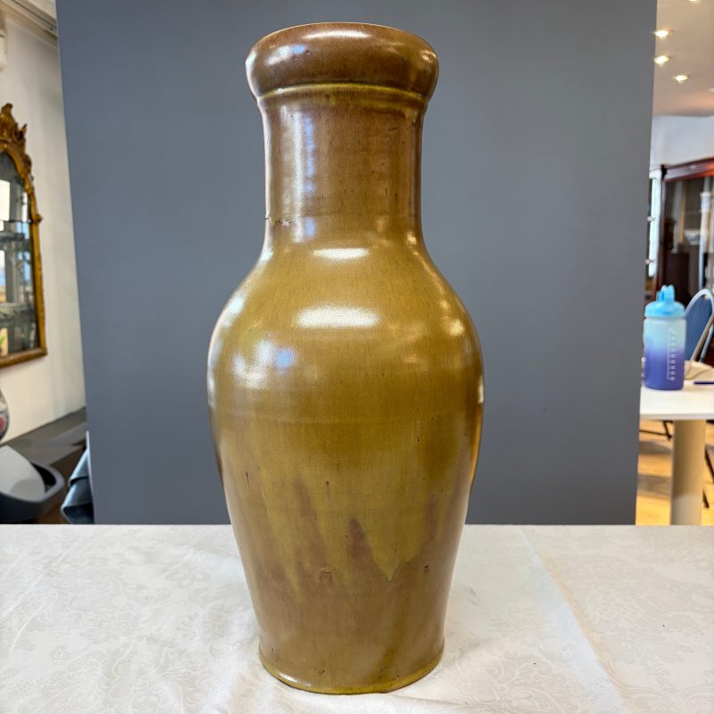 A Chinese teadust-glazed vase - 图11