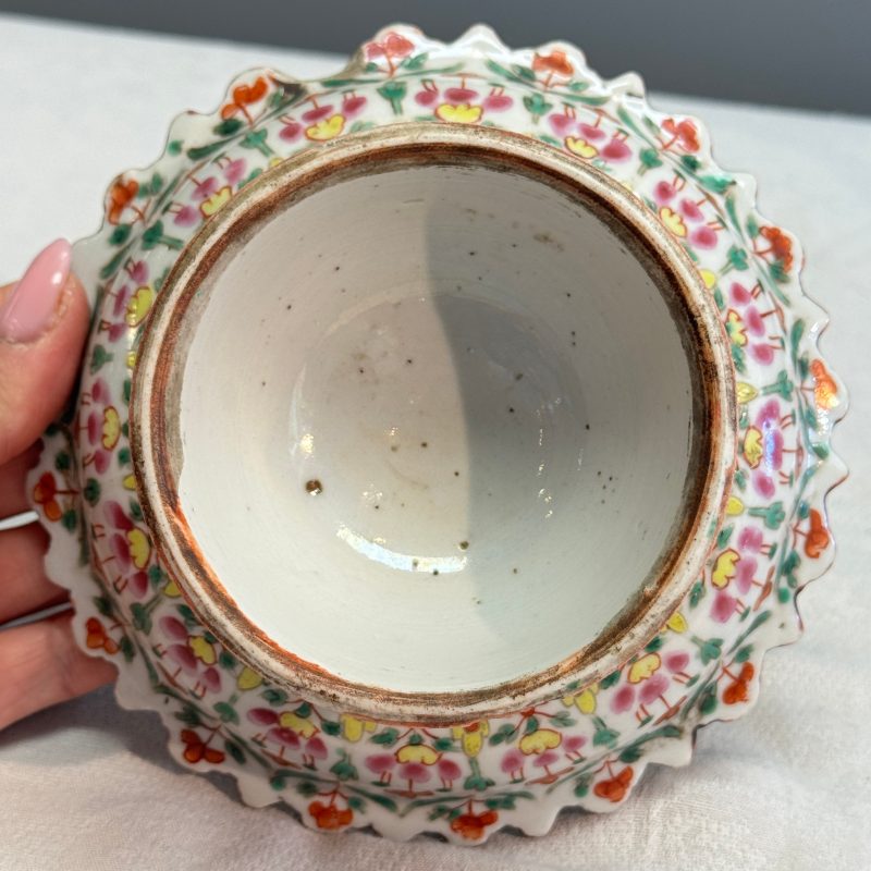 A group of nine Chinese Bencharong wares for the Thai market - 图61