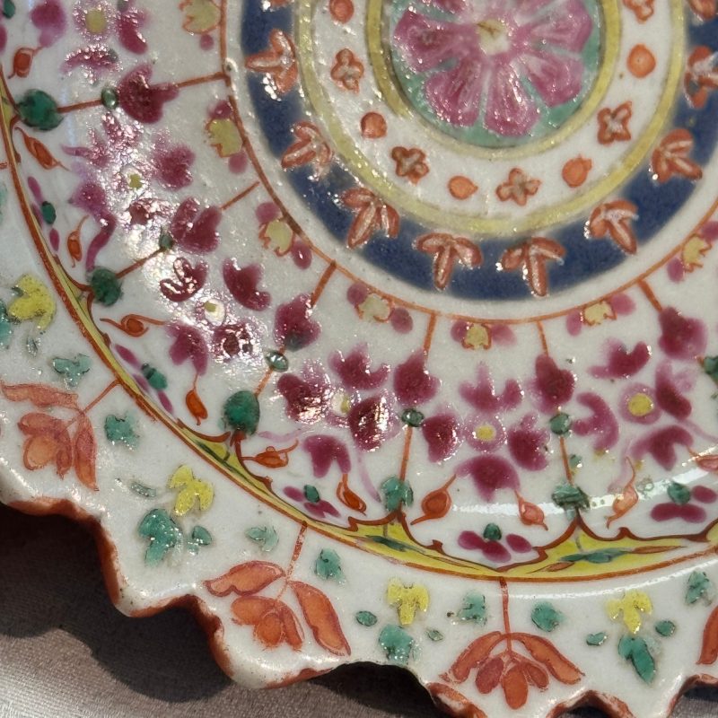 A group of nine Chinese Bencharong wares for the Thai market - 图60
