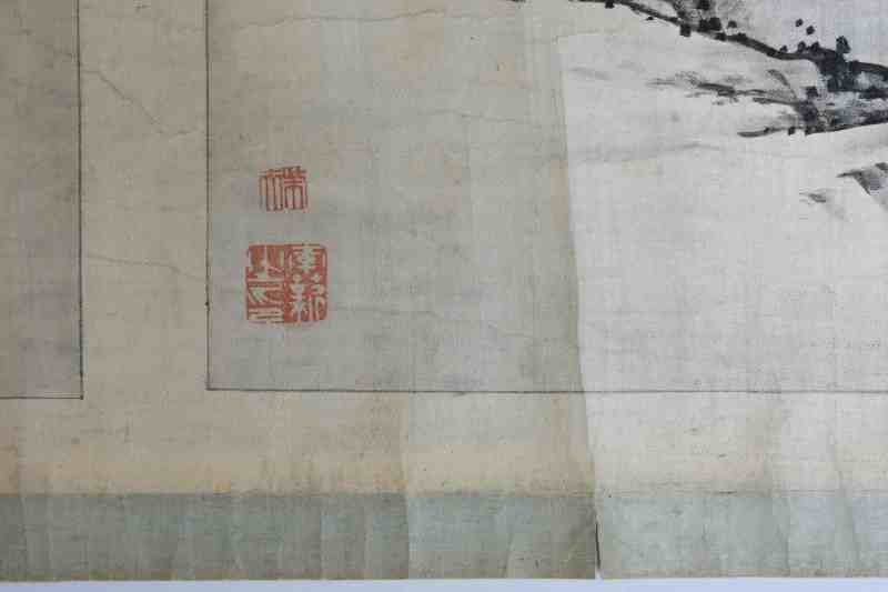 A long handscroll composed of fifteen various paintings - 图13