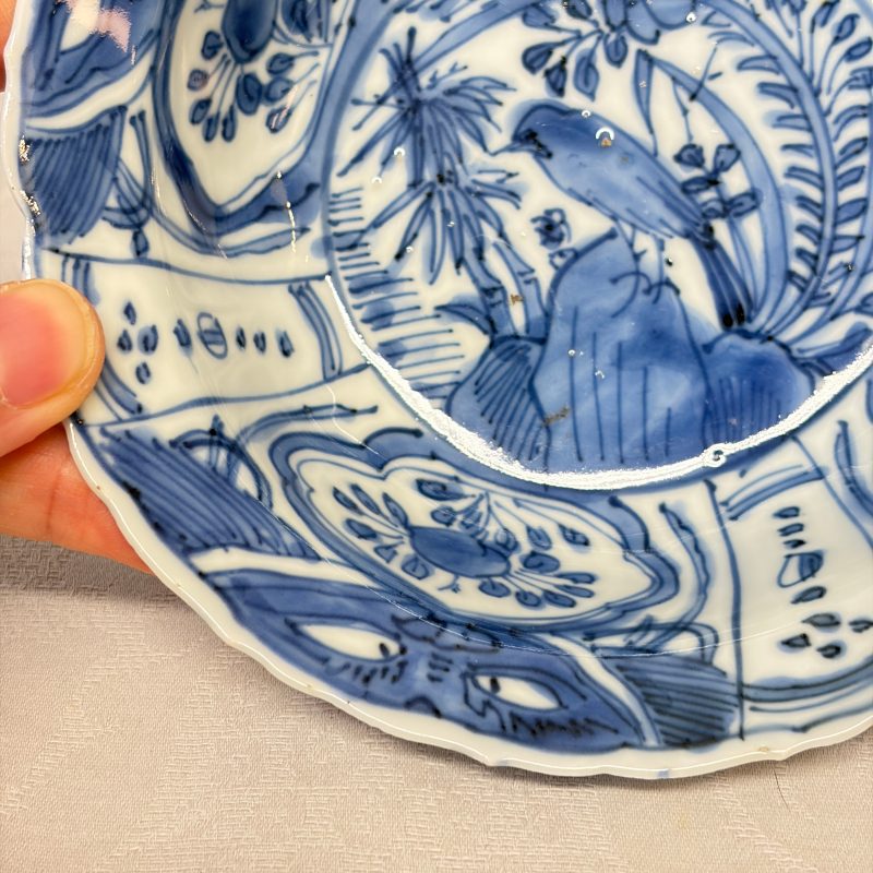 Two Chinese 'Kraak' blue and white plates and two 'Klapmuts' bowls - 图44