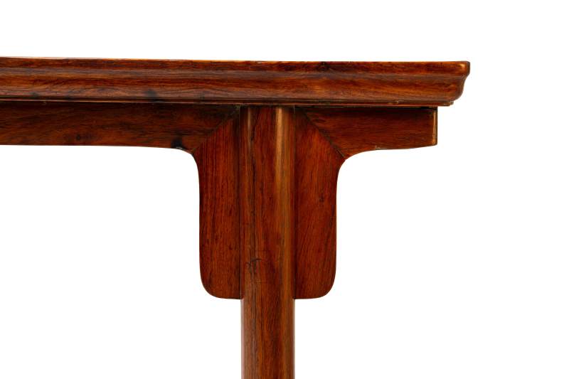 A huanghuali recessed-leg table, Pingtouan - 图4