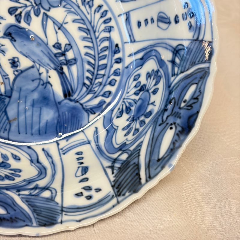 Two Chinese 'Kraak' blue and white plates and two 'Klapmuts' bowls - 图43