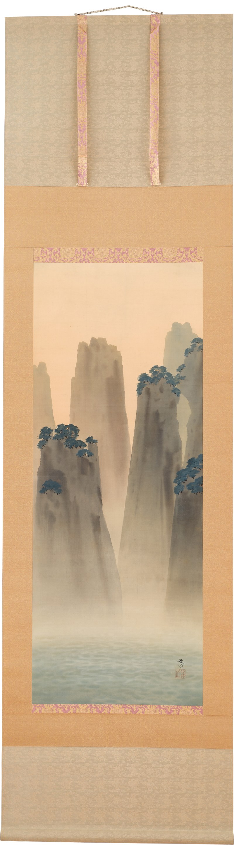 Hishida Shunso (1874-1911), Mount Horai (Horai-zan), Meiji period, early 20th century | 菱田春草　蓬莱山　明治時代後期　20世紀初頭 - 图2