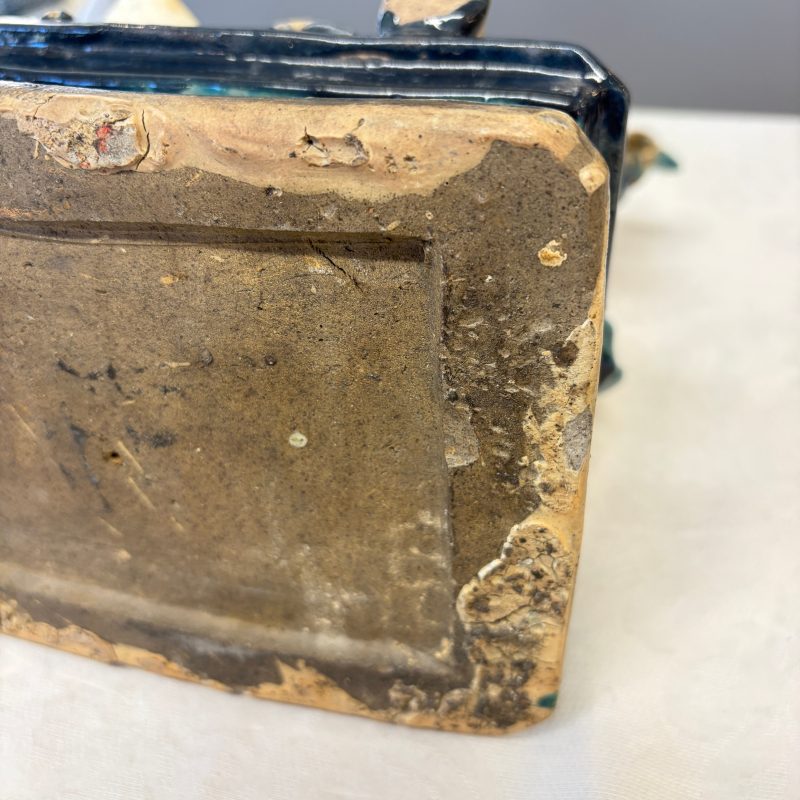 A Chinese Fahua-glazed stoneware model of Zhenwu - 图35