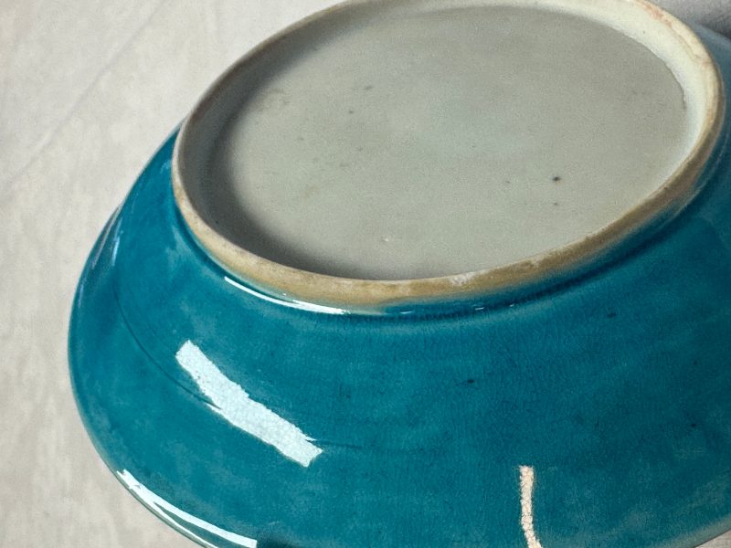 A Chinese turquoise-glazed plate - 图14