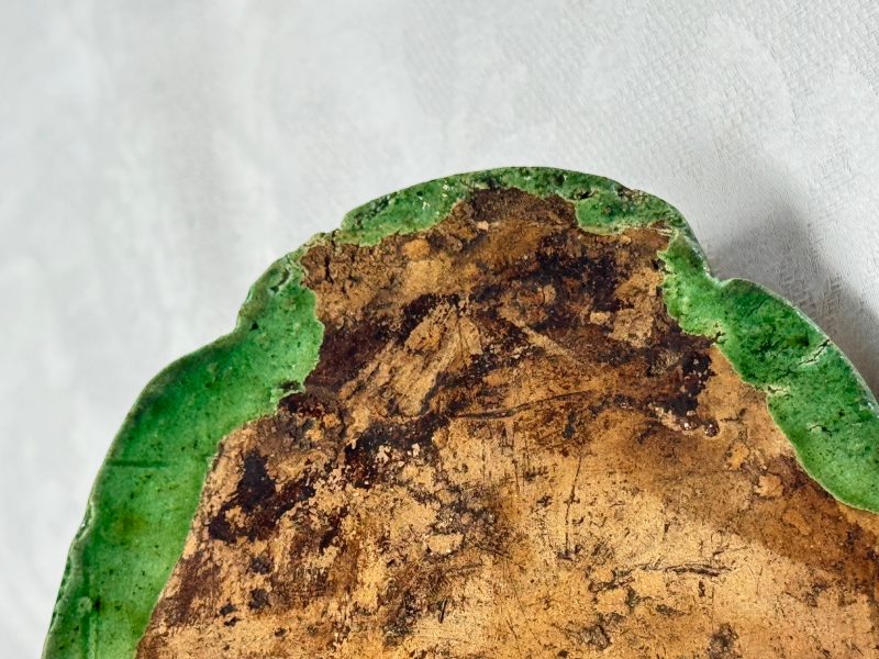 A pair of Chinese sancai-glazed stoneware quadrilobed trays with fruiting branches - 图12