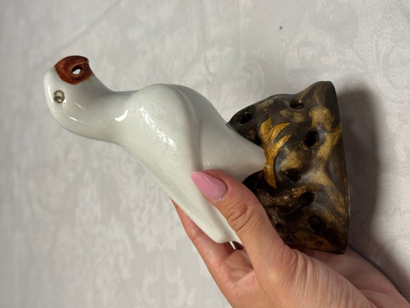 Three pairs of Chinese white-glazed birds - 图22