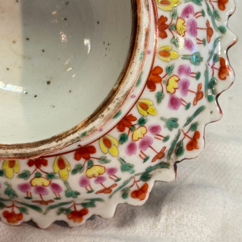 A group of nine Chinese Bencharong wares for the Thai market - 图65