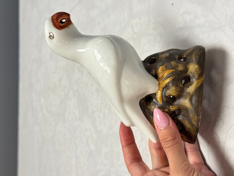 Three pairs of Chinese white-glazed birds - 图23