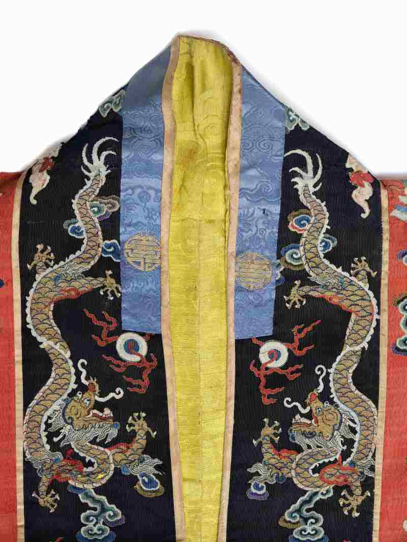 A Chinese silk kesi Taoist priest’s robe, Daopao - 图22