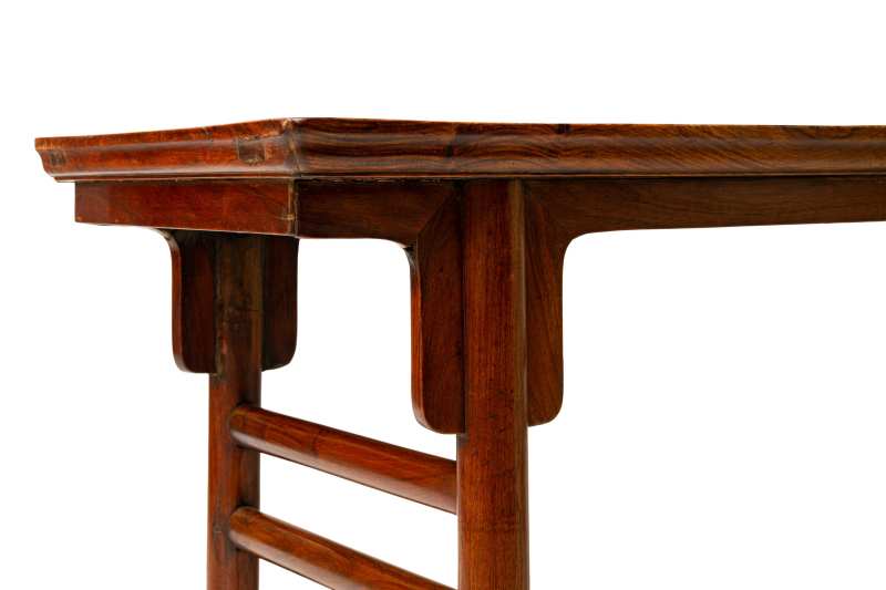 A huanghuali recessed-leg table, Pingtouan - 图7