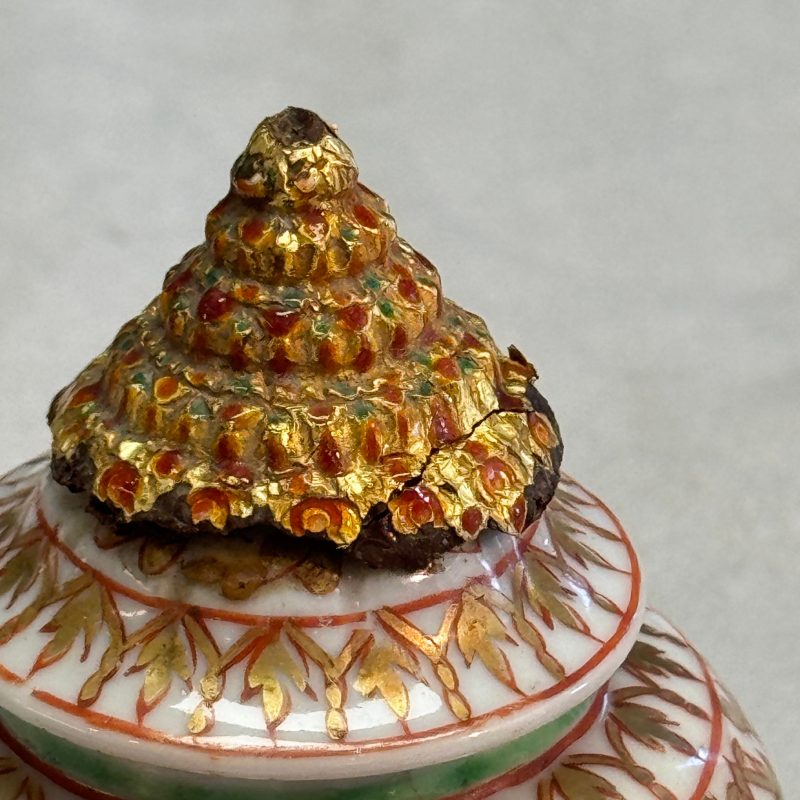 A group of nine Chinese Bencharong wares for the Thai market - 图69