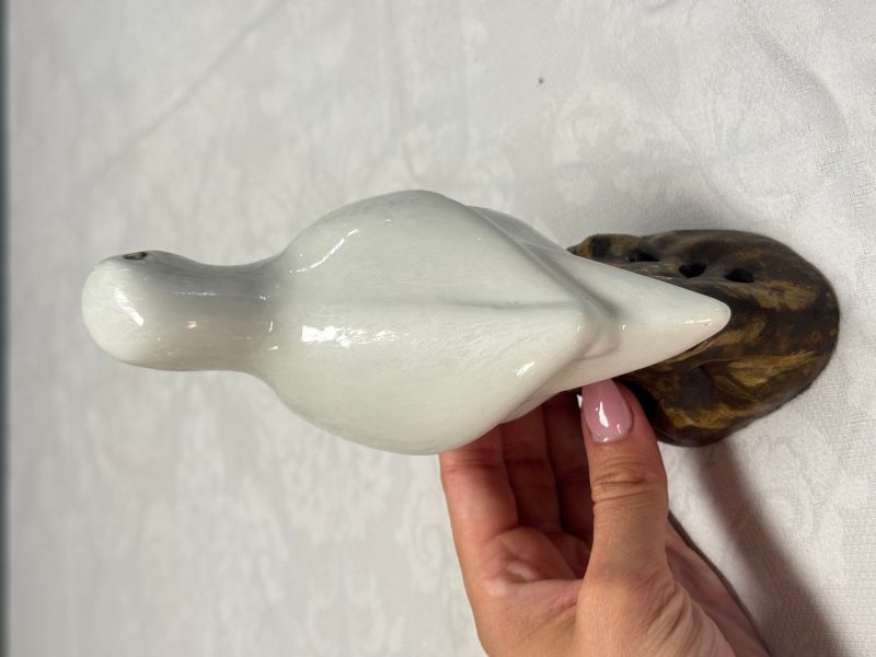 Three pairs of Chinese white-glazed birds - 图24